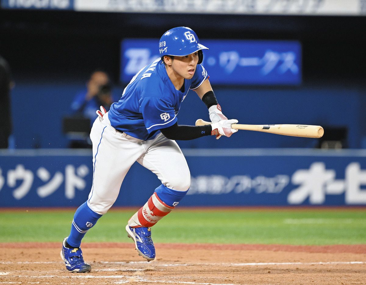 中日・田中幹也、31打席ぶりの安打は右翼線へと転がる二塁打「チームに