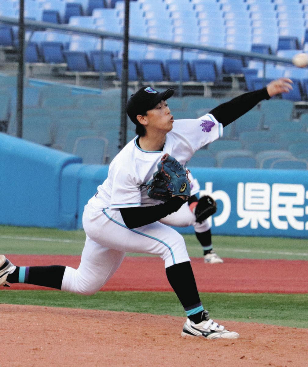 筑波大、エース村上滉典があと1死取れず逆転負け 打ち取った打球が内野