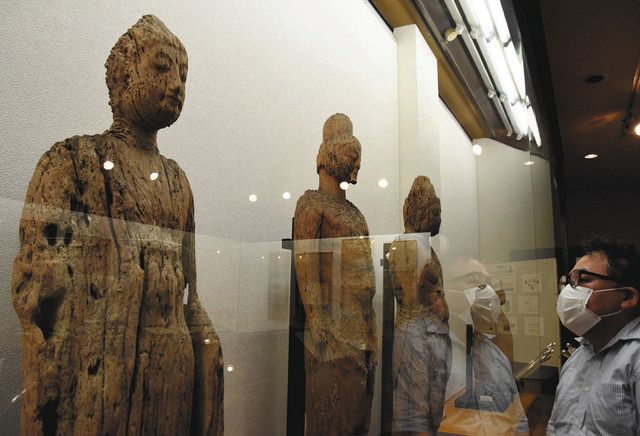 平安のスマイル、いも観音さん 長浜・高月観音の里資料館で展示：中日