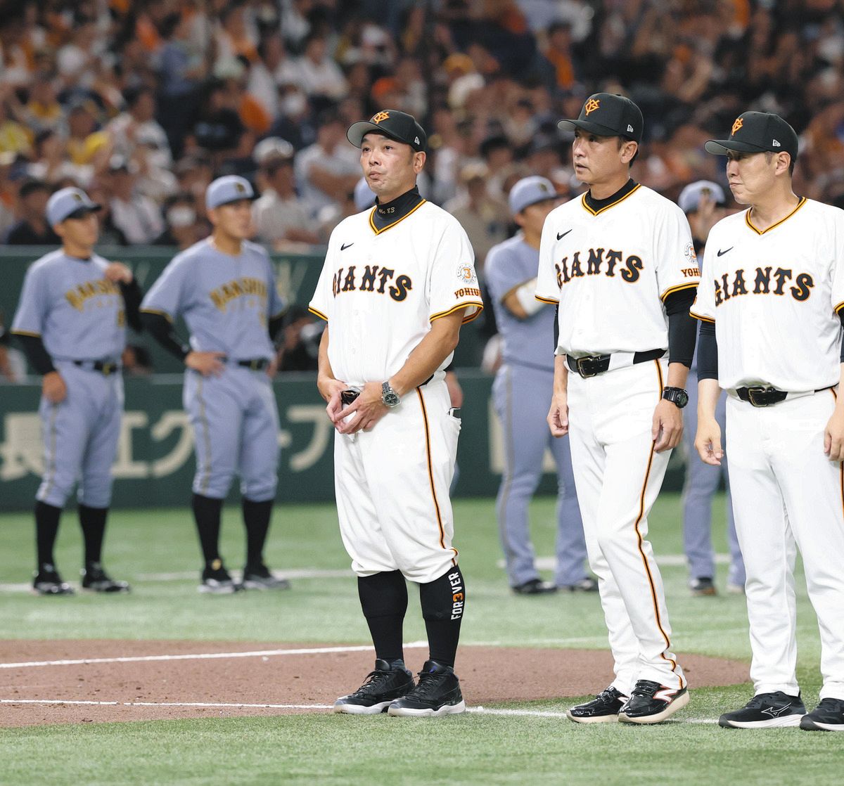 巨人・阿部監督、追悼試合にゼロ封負け…長嶋茂雄さんに「たぶん