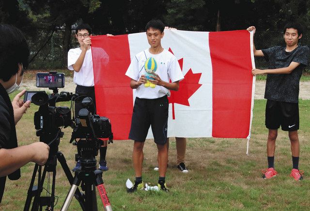 カナダ選手へ応援動画 岐阜の特支校陸上部員が撮影 中日新聞web