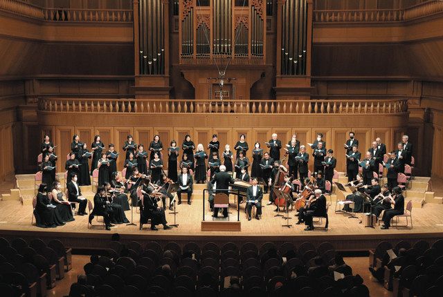 岐阜バッハ合唱団が2時間の「ヨハネ受難曲」壮大に 3年ぶり定演：中