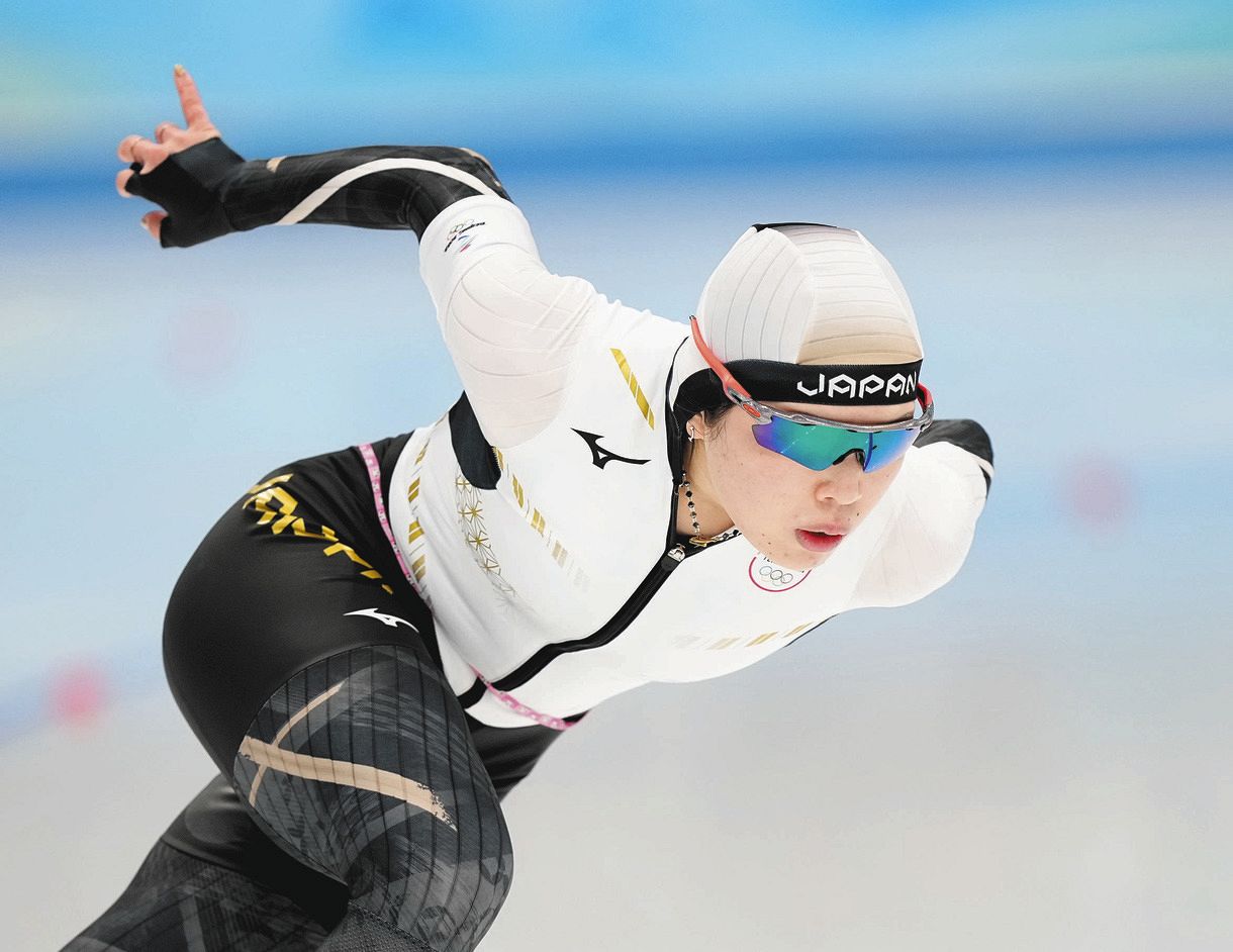 スピードスケート佐藤綾乃 銅メダルとわずか0秒10差「悔しいけど