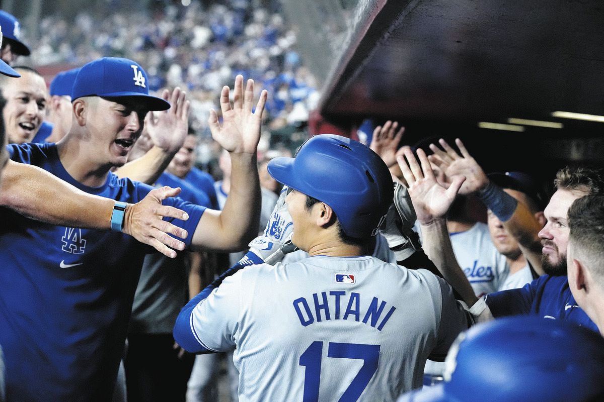 大谷翔平、夢の「50－50」が見えてきた！残り27試合…51本塁打、51盗塁