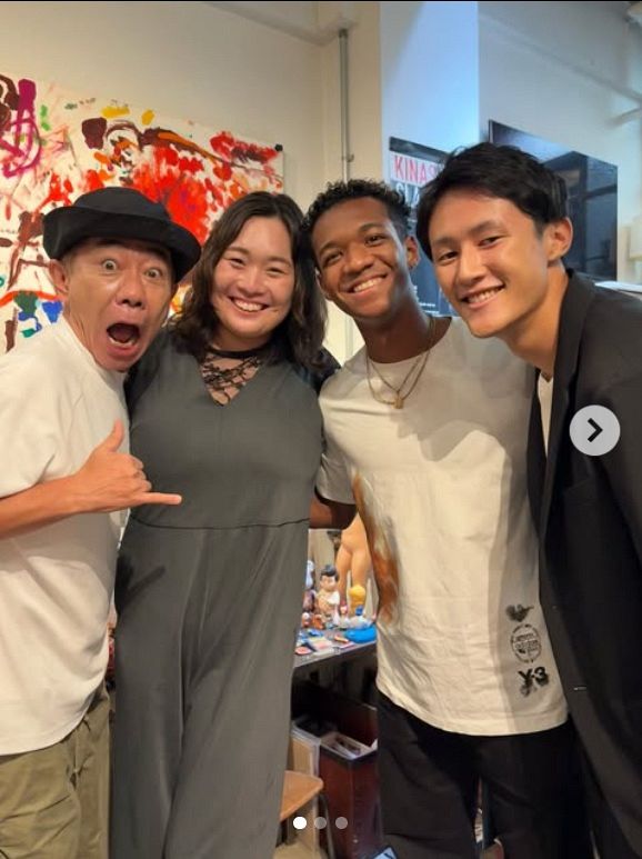 お手月 木梨憲武さん 木梨憲武さんとお写真撮らせていただきました🙇🏻📸 緊張して顔