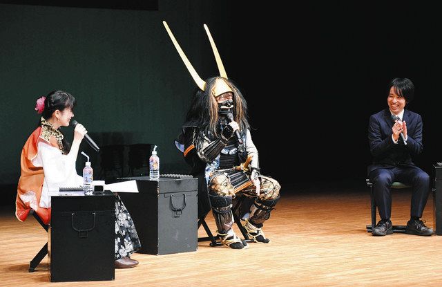 石田三成＠ZIBUさんらが関ケ原でトークショー 「冷徹な人ではない