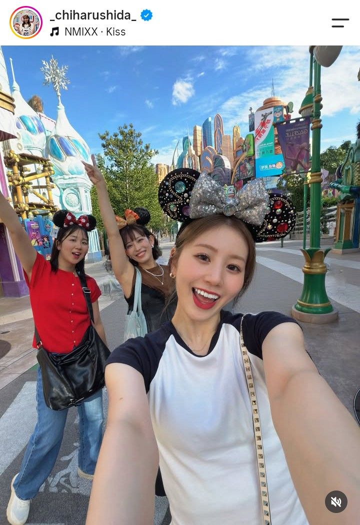 志田千陽のインスタグラムより