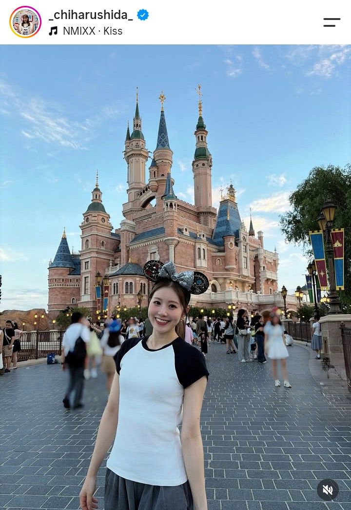 志田千陽のインスタグラムより