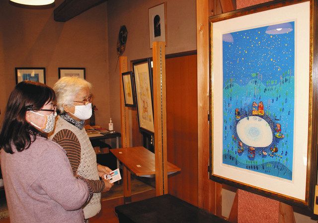 心癒やす木版画の世界 湖西で黒木さん作品展：中日新聞しずおかWeb