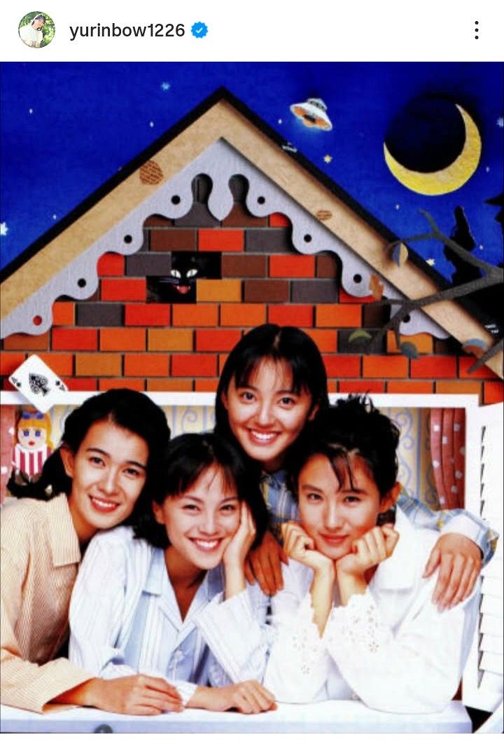 ◇中江有里、懐かしいポッキー4姉妹ショット【実際の投稿】：中日