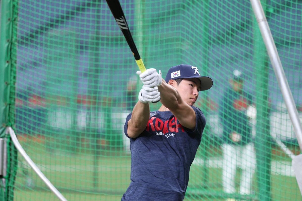 WBC韓国代表キム・ヘソン「日韓戦は重要」、日本語で挨拶「お疲れ様で