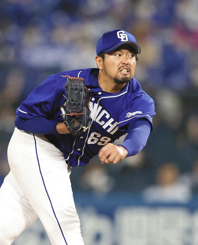 支配下に復帰の中日・浜田達郎が1588日ぶりに1軍マウンド…26歳の誕生日を自ら祝福 1イニング無失点も「少し力んだかも」:中日スポーツ・東京