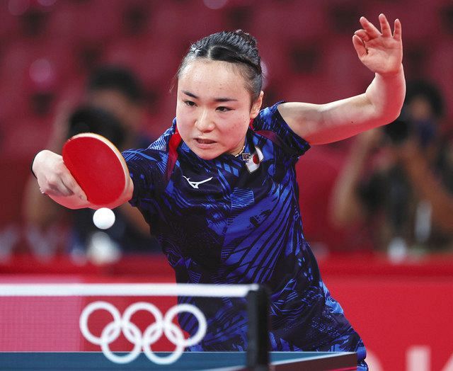 伊藤美誠が銅メダル 卓球女子シングルス、日本勢初：中日新聞Web