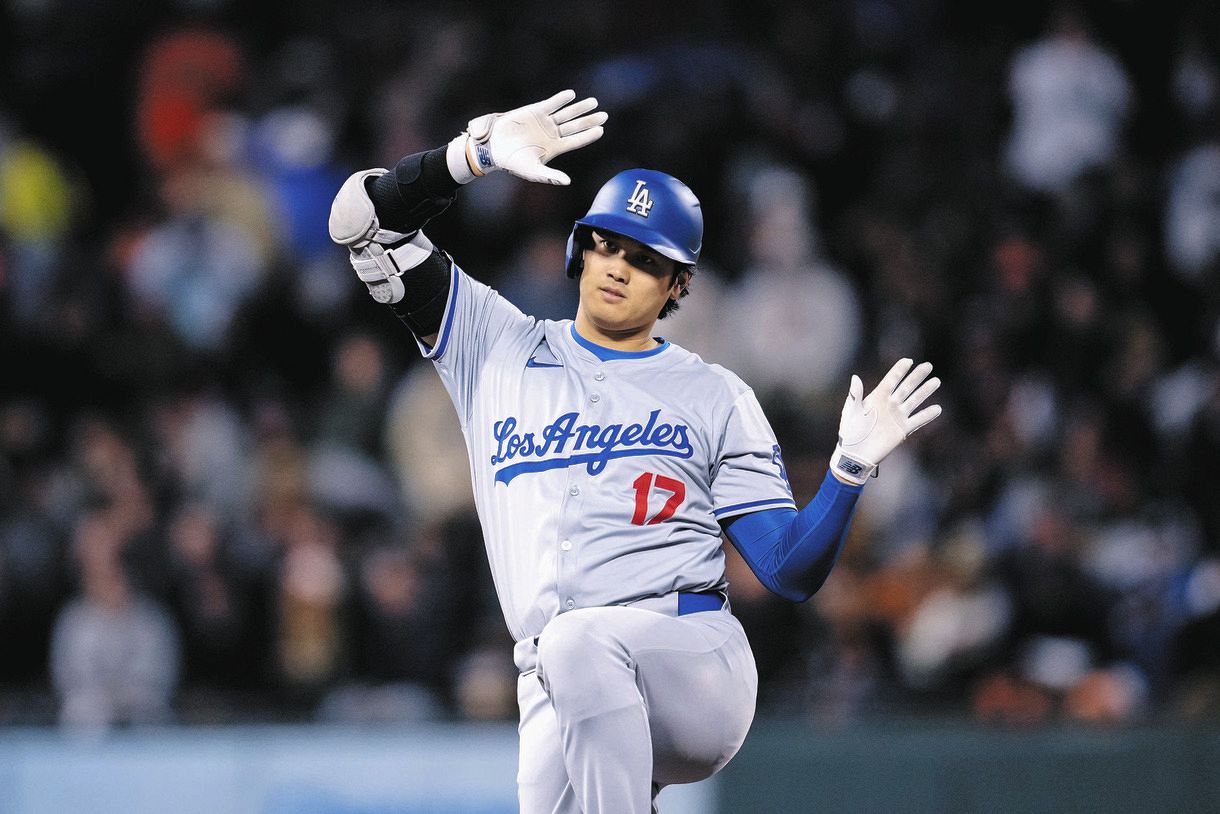 2024年3月21日付『ドジャース 大谷翔平 移籍後初安打・初打点・初ポーズ』 2024年3月21日付『ドジャース 大谷翔平 移籍後初安打・初打点・初