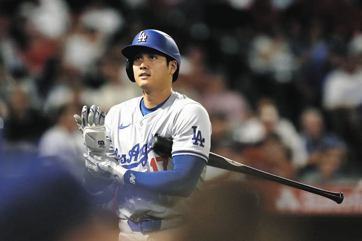 大谷翔平も無安打、ドジャースお疲れモードで大敗…初のエンゼル