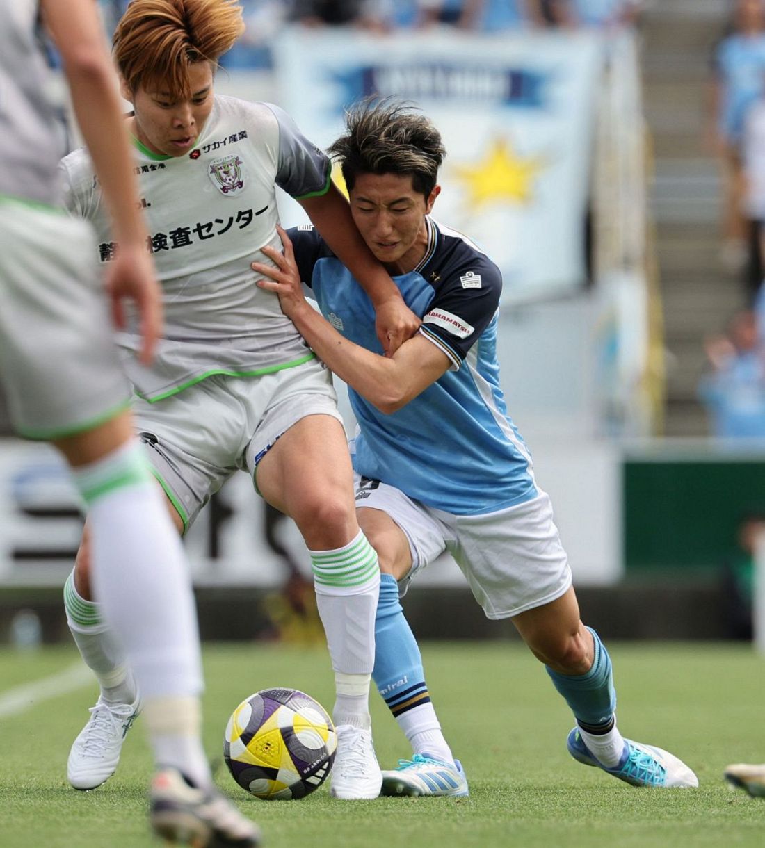 ジュビロ磐田 蒼藤決戦 ジュビロ磐田が1―0で藤枝に勝利：中日新聞しずおかWeb