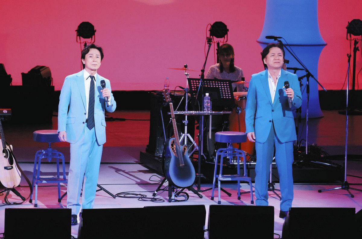 動画】「8時ちょうどのあずさ2号」復活を 狩人が松本市でコンサート