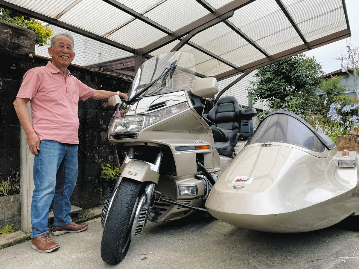 相棒はGL1500、切った風で歌を詠む 豊田・84歳の元中学教師：中日新聞Web