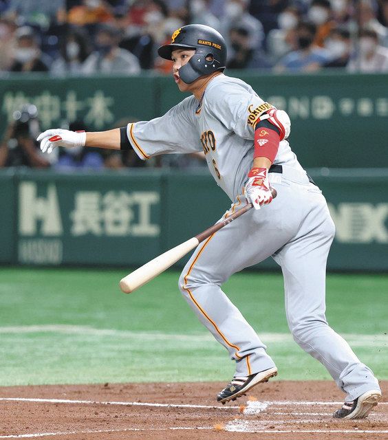 巨人坂本が歴代9位タイ通算411本目の二塁打 松井稼頭央の記録に並ぶ 中日スポーツ 東京中日スポーツ