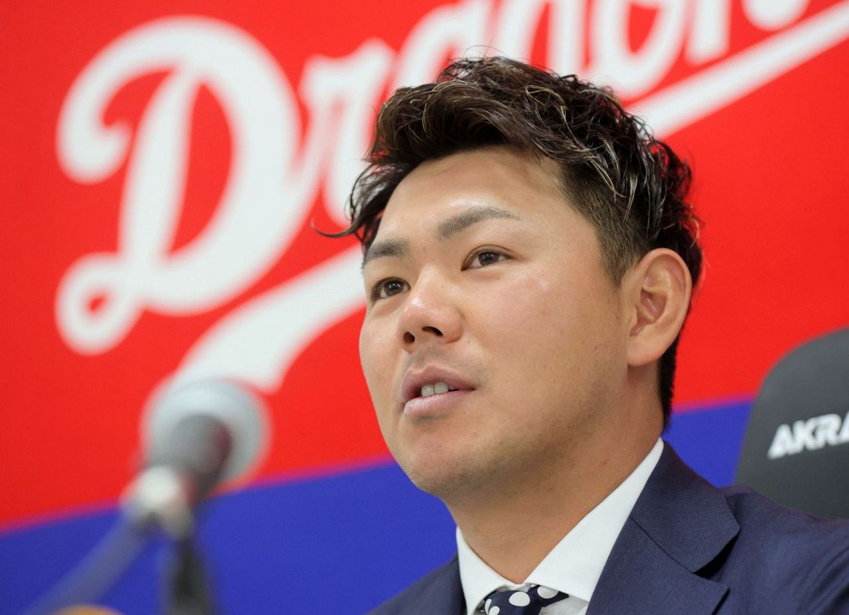 中日・高橋周平、750万円ダウン6000万円で2年契約 開幕スタメンも60