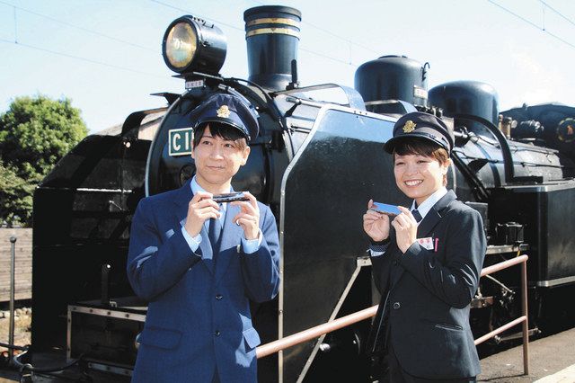 ｓｌの専務車掌に久保川さんと上村さん 大井川鉄道 中日新聞しずおかweb