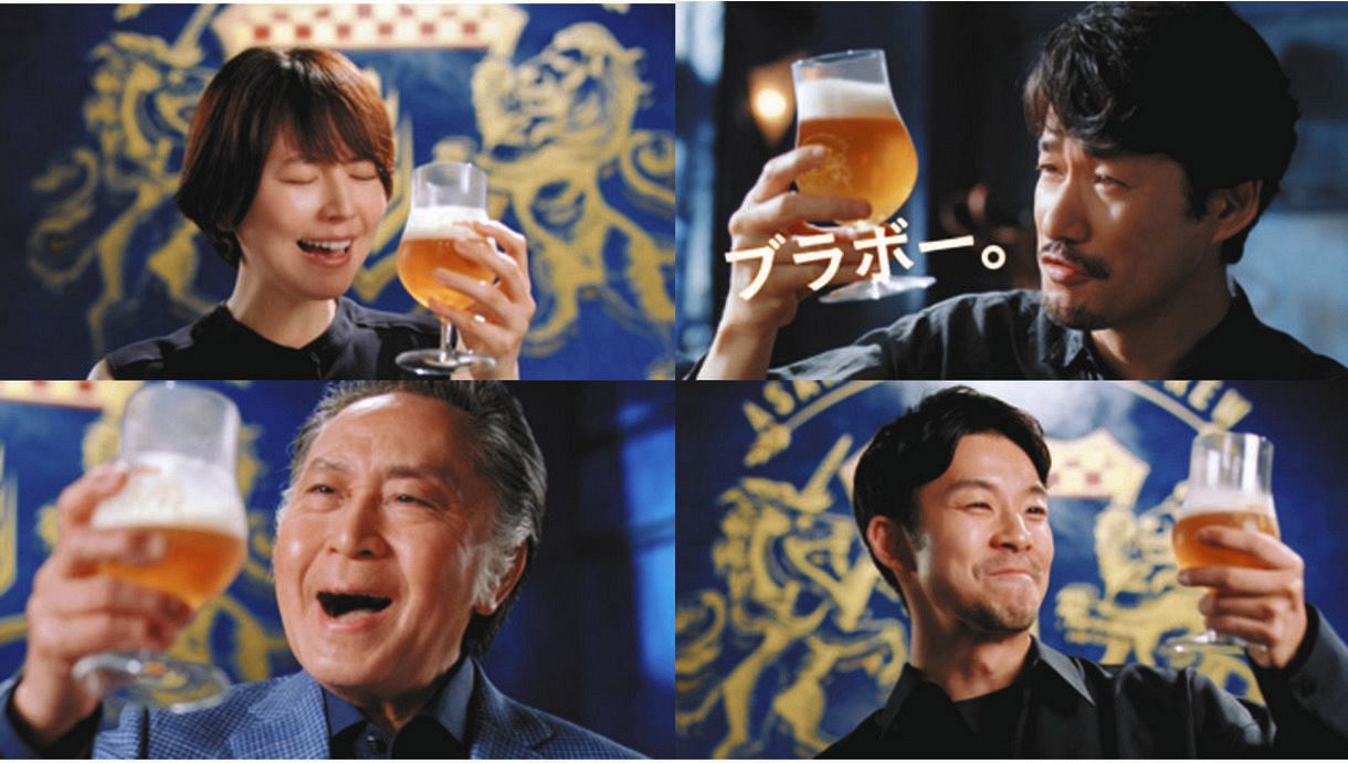 長澤まさみと仲野太賀 キンキンに冷えたビールをゴクリ ザ リッチ 新cm 夏編 中日スポーツ 東京中日スポーツ