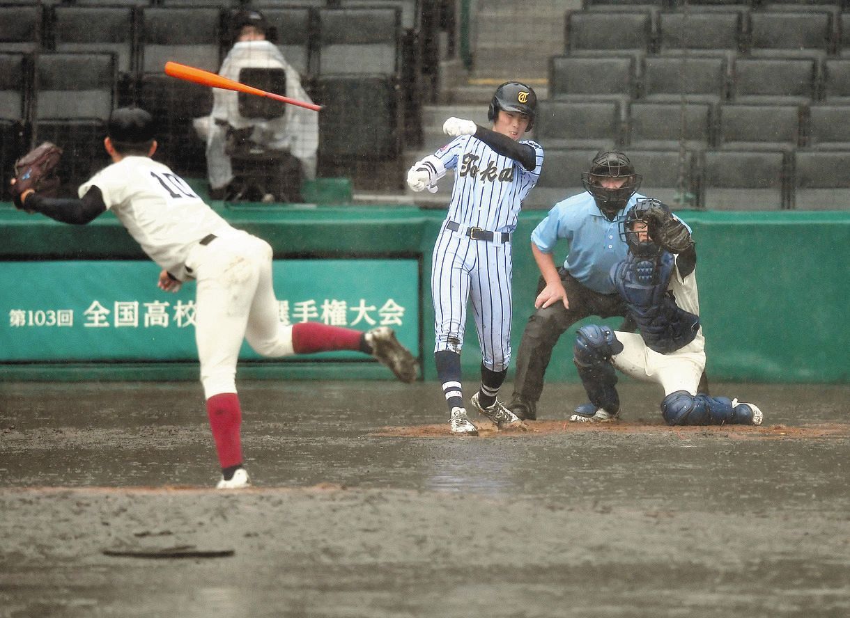 降雨コールドゲームは23年ぶり 夏の甲子園 中日スポーツ 東京中日スポーツ