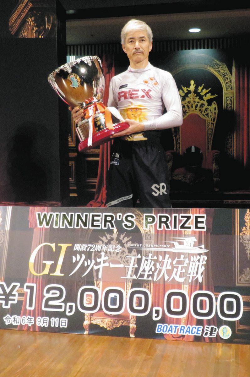 1円～ 第23回 つつじ賞王座決定戦 優勝トロフィー 野中和夫 サイン入り