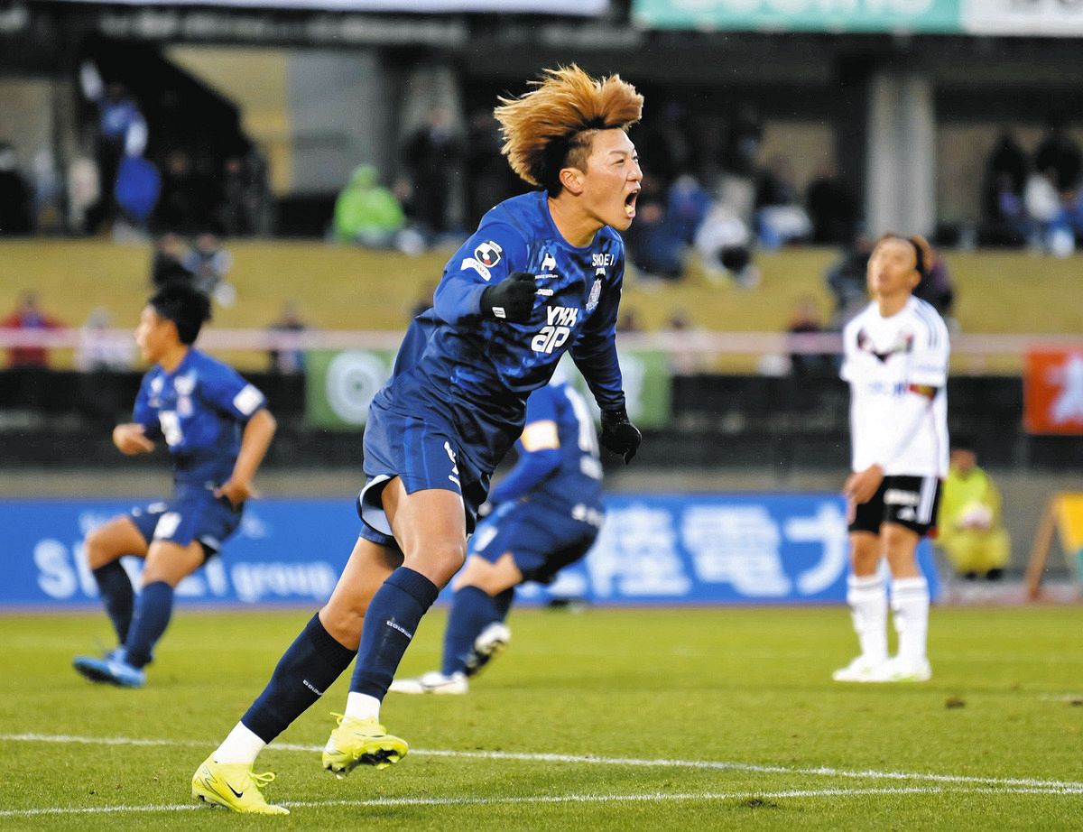 J2昇格の富山・碓井聖生、2ゴール「あまり覚えていない。みんなが