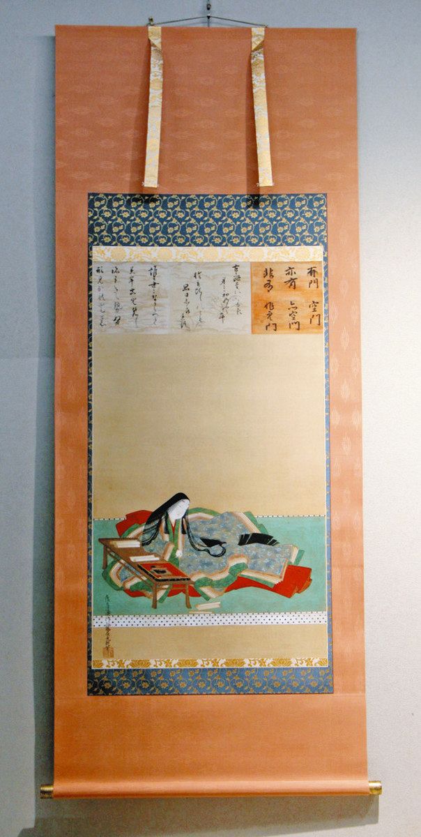 修理終えた「式部図」を公開 石山寺所蔵、土佐光起の作品：中日