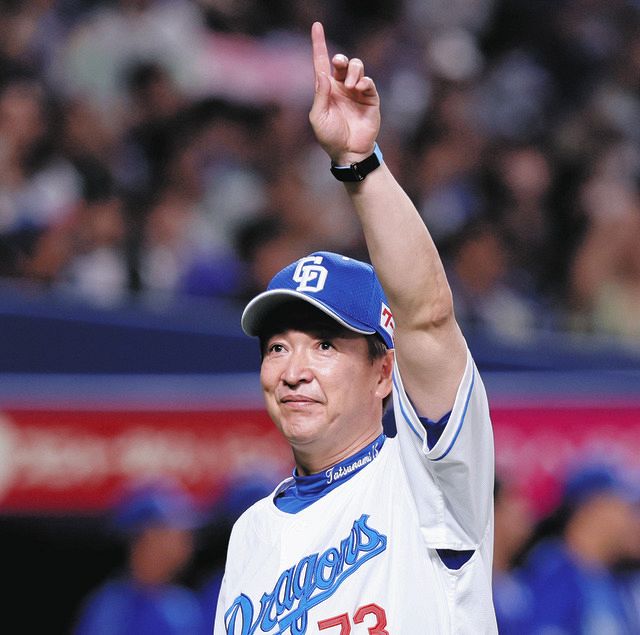 元中日ドラゴンズの立浪和義選手と元近鉄バファローズの鈴木啓示選手の 