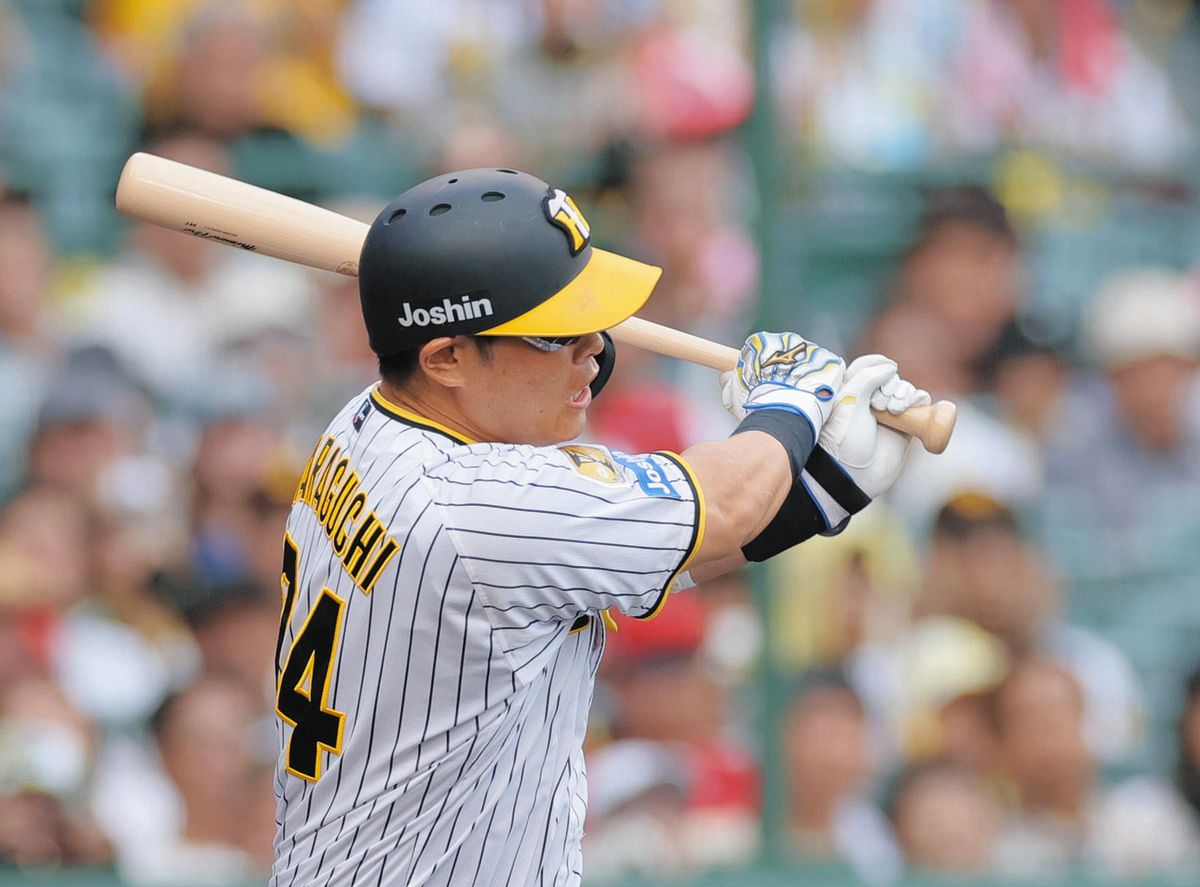 阪神・原口文仁、FA権行使を表明 「一野球人としてもう一度挑戦