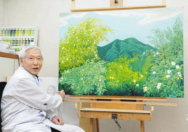 北斎思い金華山三十六景 岐阜の高橋さん、４月にシネックスで２５点展示：中日新聞Web