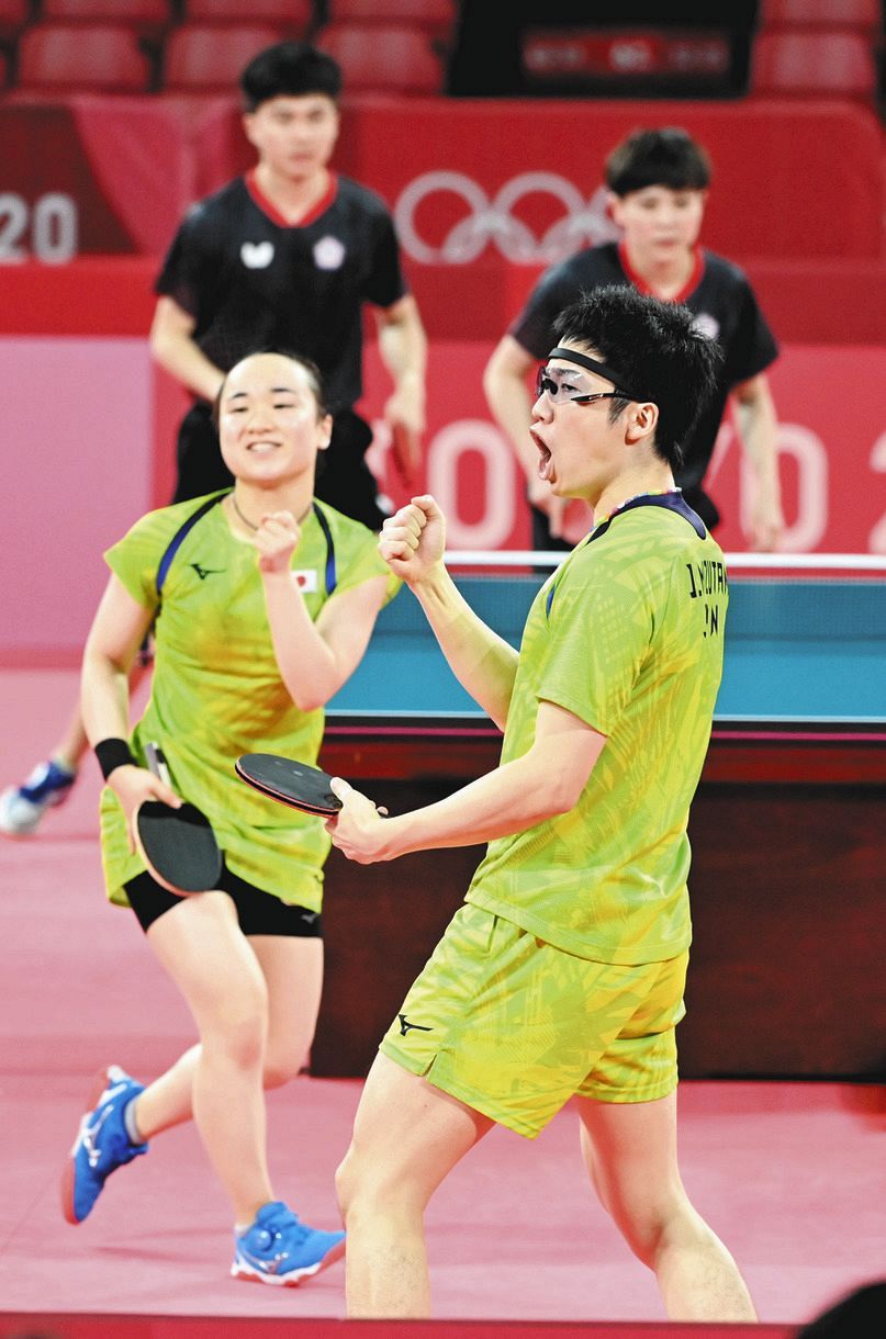決勝進出の水谷隼＆伊藤美誠「最高としか言えないです ...