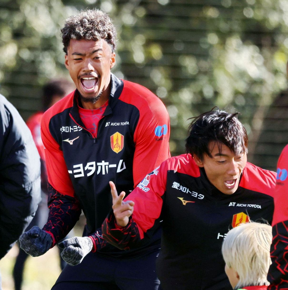 ◇名古屋グランパス 1月8日の公開練習【フォトギャラリー】：中日