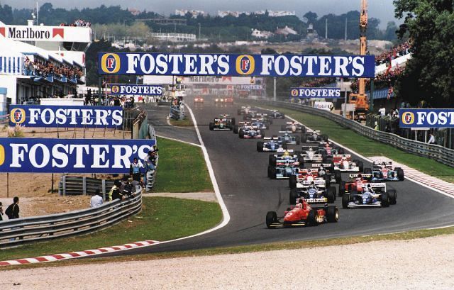 エストリルサーキットで開催されたポルトガルGP＝1994年