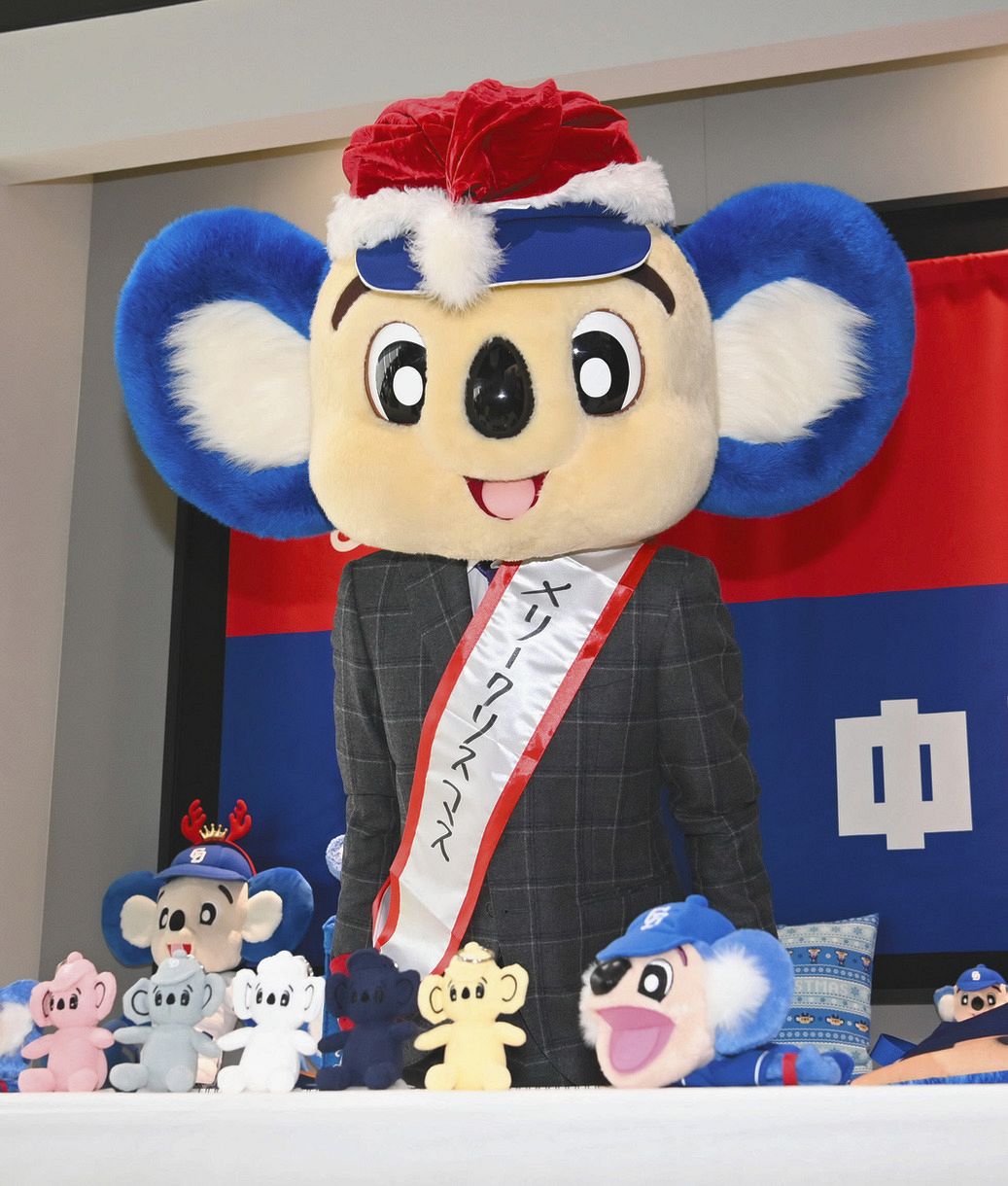 中日】ドアラ契約更改「食パン」5グラム増の617グラムプラス出来高で