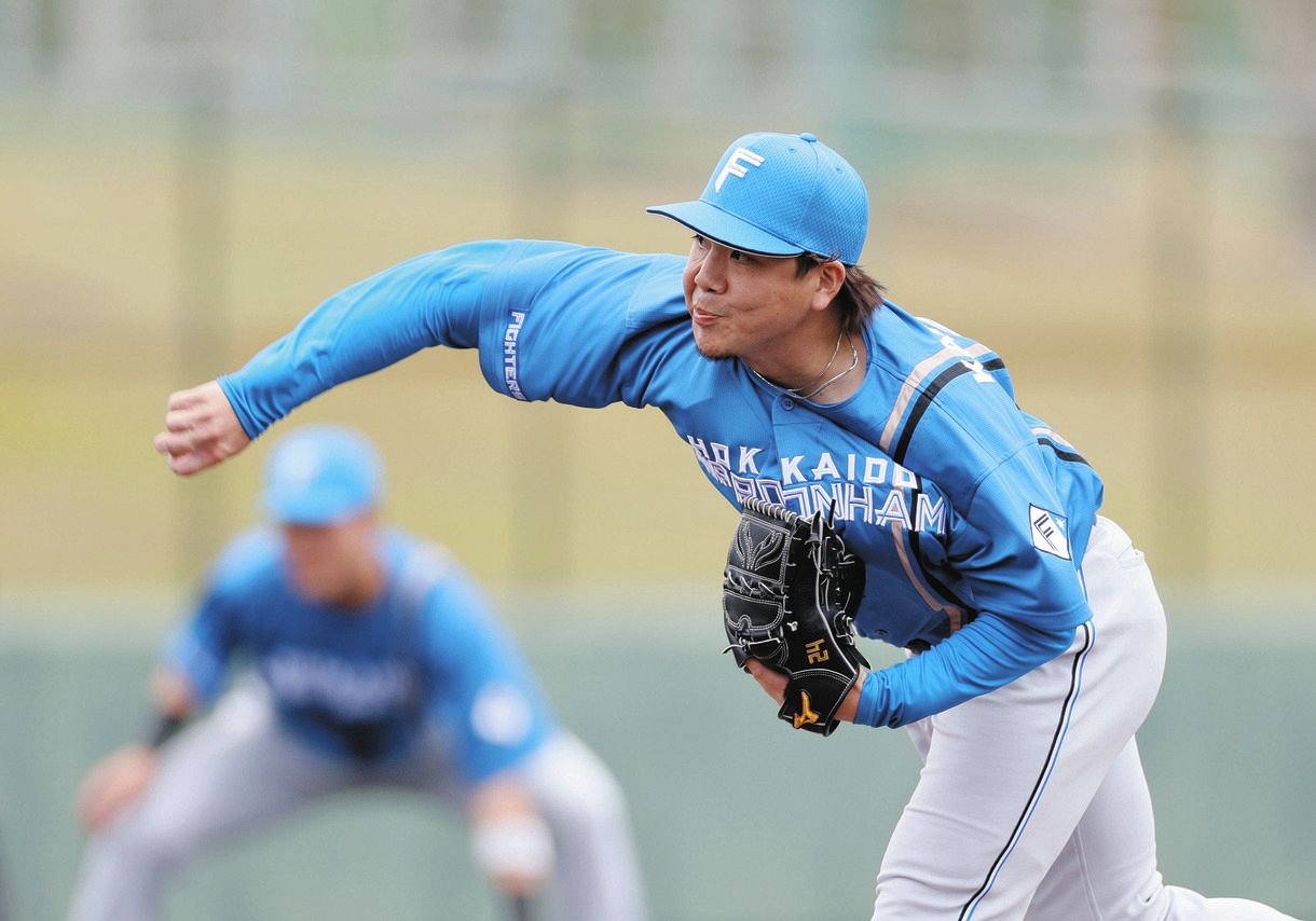 金村尚真（日本ハム）＞BBM2023 1st ピンク箔サインパラレル 27/75