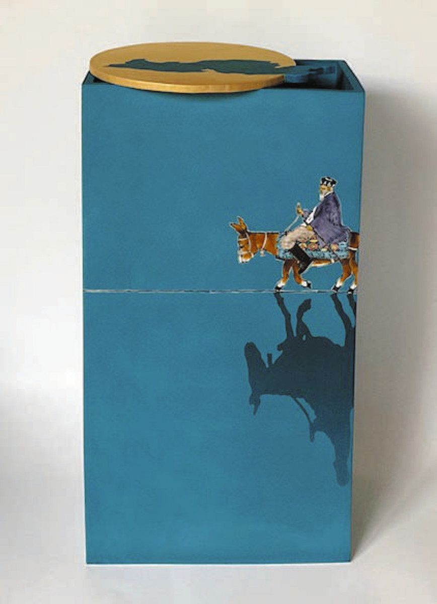 九谷焼作家・武腰さん 芸術院賞受賞 喜び語る 能美市役所を訪問：北陸