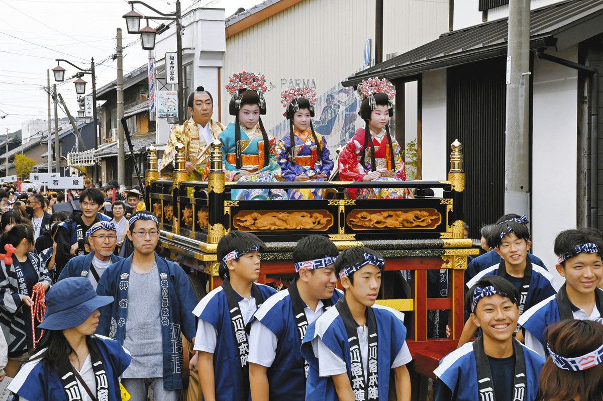 大名行列」住民ら華やかに 豊橋・二川宿本陣まつり：中日新聞Web