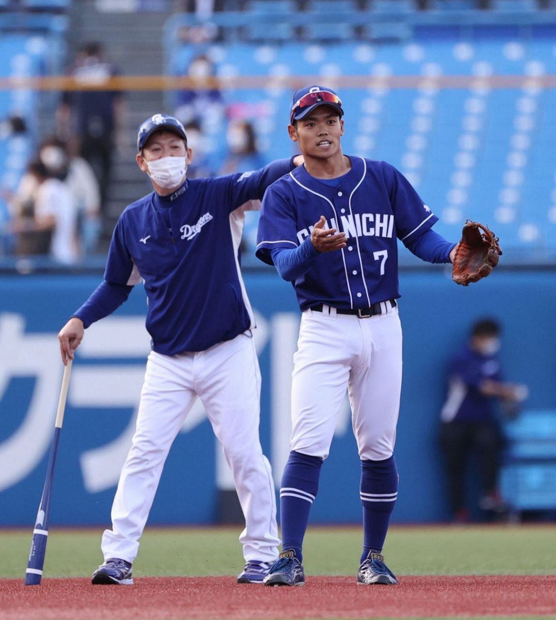 中日立浪監督実使用ズボン
