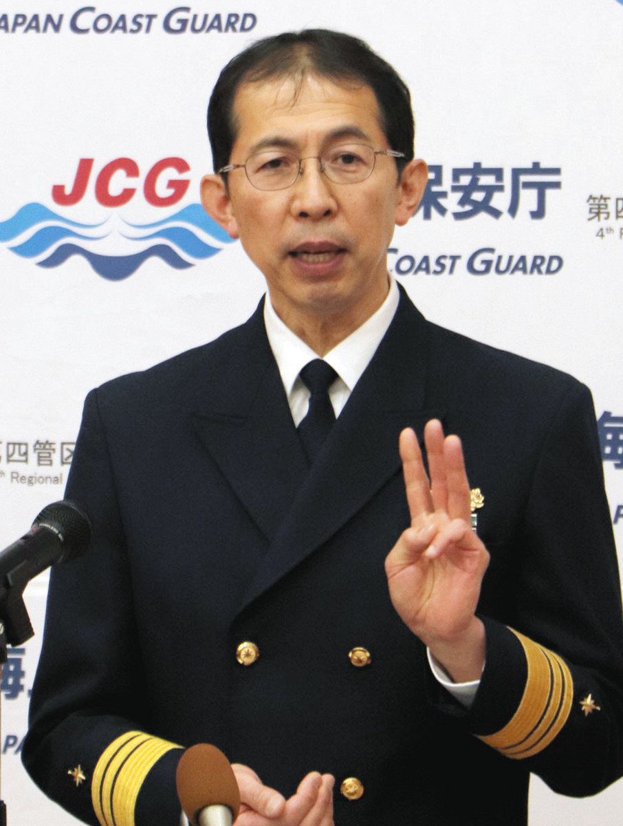 南海トラフ地震へ対応力高めたい 沢井4管海保本部長が会見：中日新聞Web