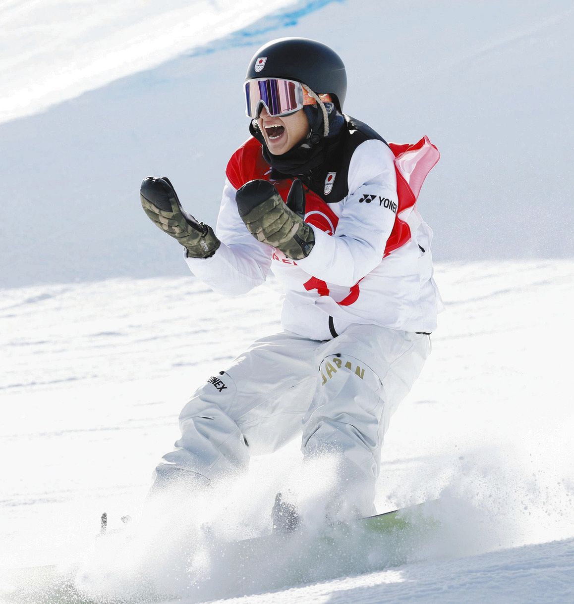 写真 ガッツポーズで喜ぶ平野海祝 中日スポーツ 東京中日スポーツ
