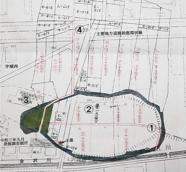 重ね地図に浮かぶ「沢城」 鈴鹿の郷土史家が〝今昔図〟作成：中日新聞Web