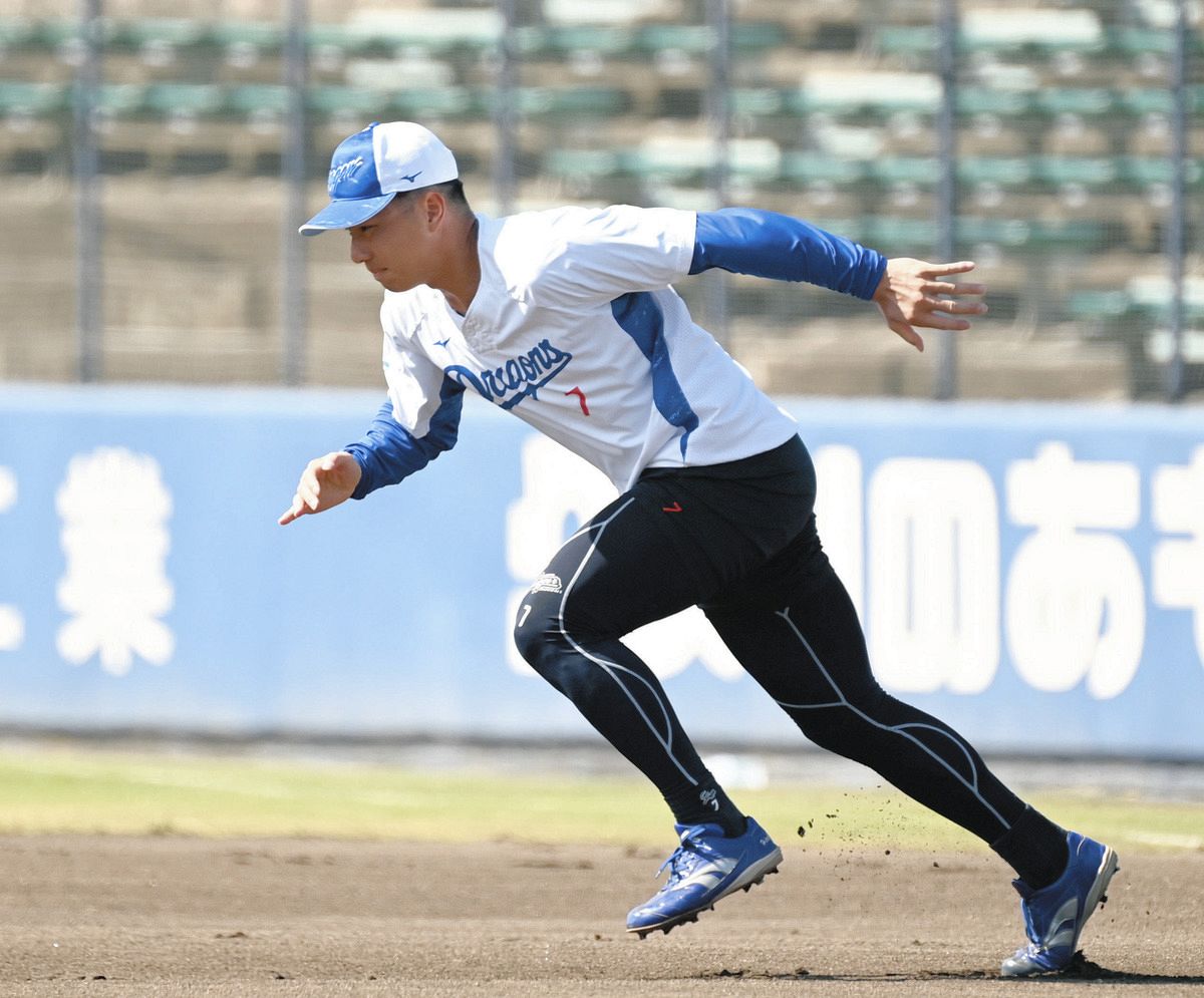 中日2軍】福永裕基、実戦復帰2試合目で初スタメン、「2番・二塁」で