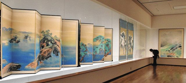 山元春挙 創作の足跡たどる 県立美術館で生誕150年展開始：中日新聞Web