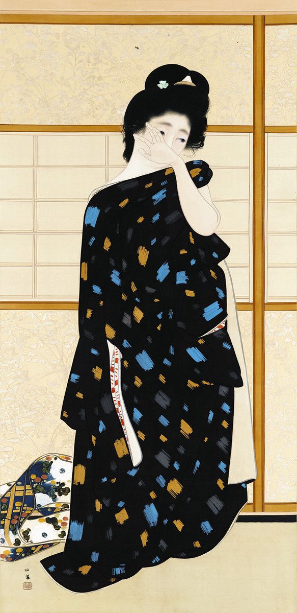 竹鳳作美人画 （日本の社会派アート 祝祭と暴力のイメージ200年