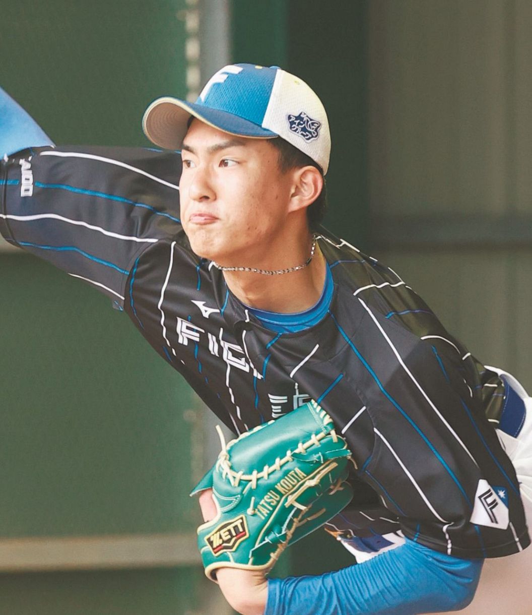 日本ハム ドラフト1位 達 上沢直伝のカーブに手応え 使えそうなボールになってきた 中日スポーツ 東京中日スポーツ