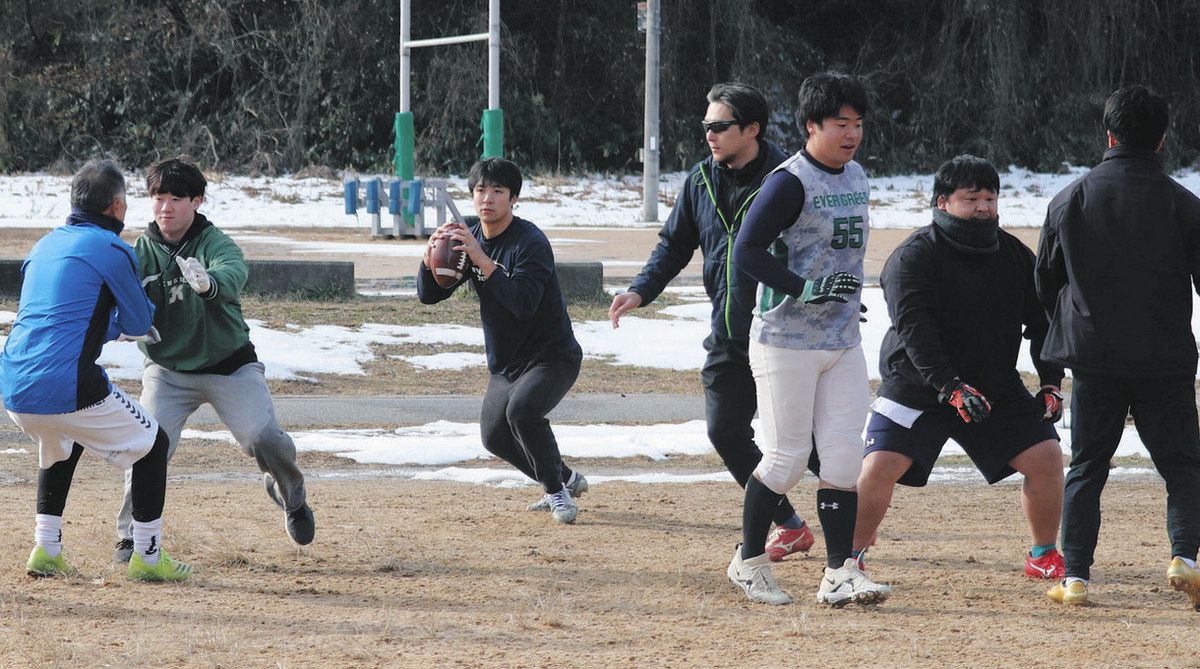 能登思い つかめ日本一　全日本 埼玉のチームと11日決戦　社会人アメフト 金沢ワイセンベルグ