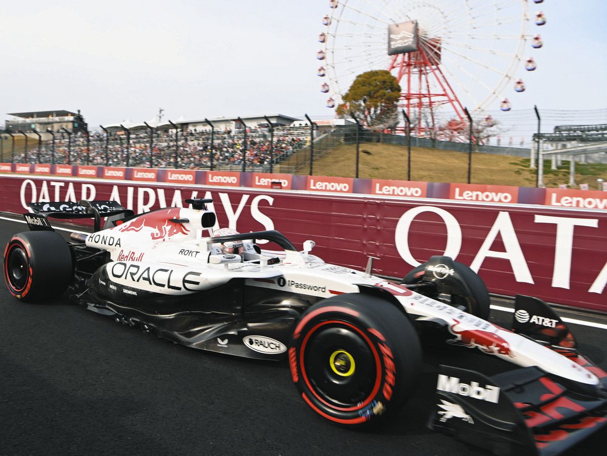 写真特集2日目】F1日本グランプリ、角田裕毅は予選15番手「今日